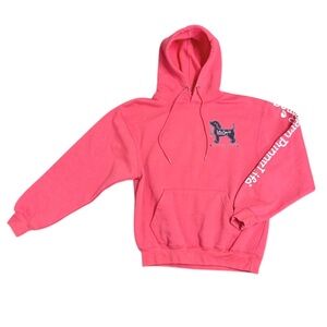 Pacific & Co Pink Hoodie with Graphic size small sweatshirt southern puppy life